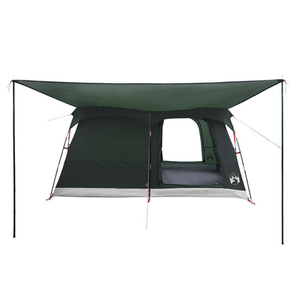 vidaXL Family Tent with Roof Army Green 320 x 210 x 180 cm Polyester
