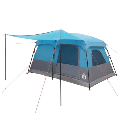 vidaXL Family Tent Blue 420 x 305 x 200 cm Polyester and Steel