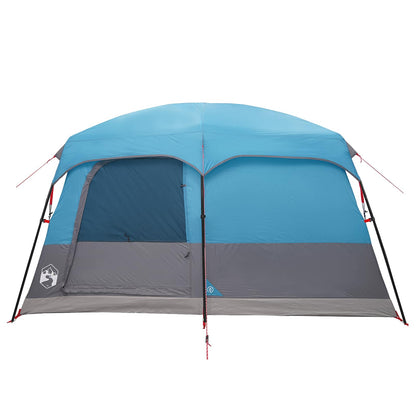 vidaXL Family Tent Blue 420 x 305 x 200 cm Polyester and Steel
