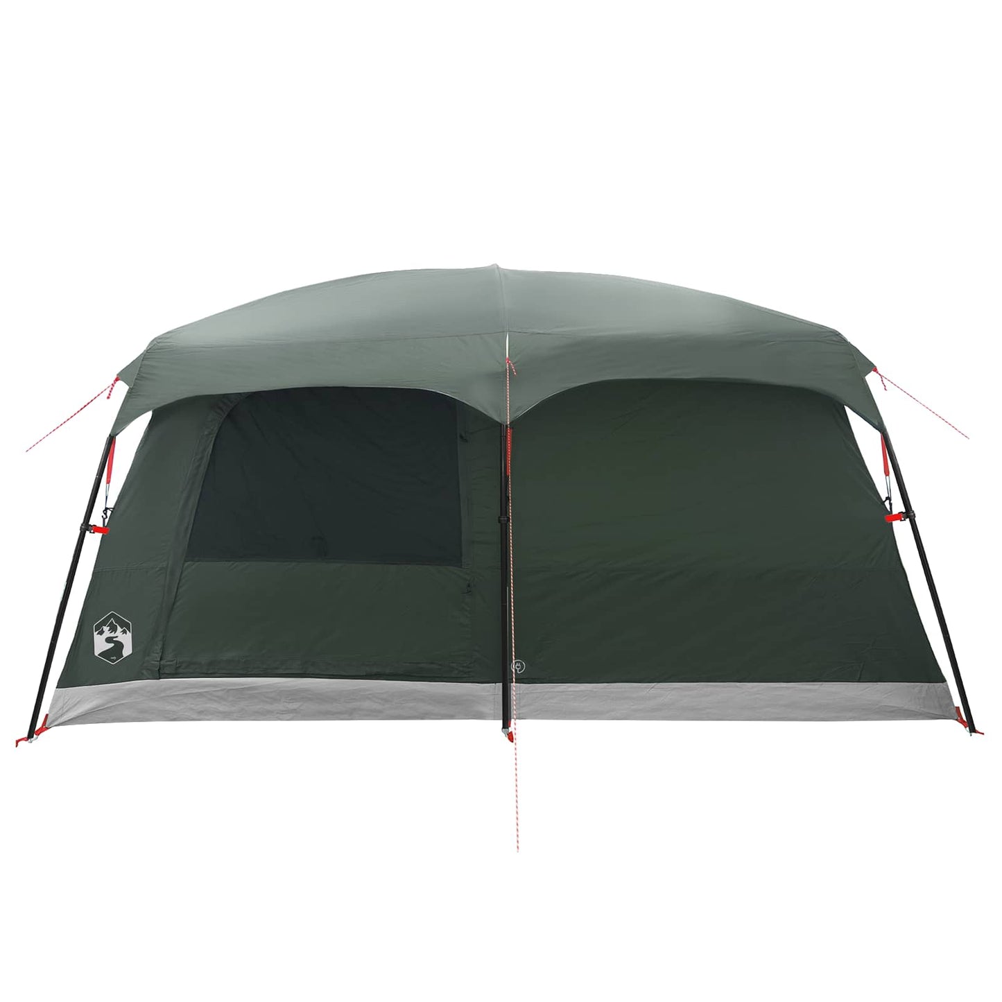 vidaXL Family Tent Army Green 420 x 305 x 200 cm Polyester and Steel