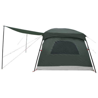 vidaXL Family Tent Army Green 420 x 305 x 200 cm Polyester and Steel