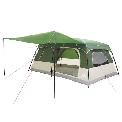 vidaXL Family Tent Green 500 x 400 x 230 cm Polyester and Steel