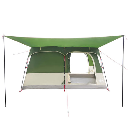 vidaXL Family Tent Green 500 x 400 x 230 cm Polyester and Steel