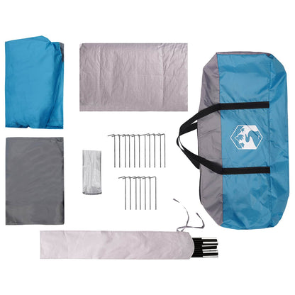 vidaXL Family Tent Blue 500 x 400 x 230 cm Polyester and Steel