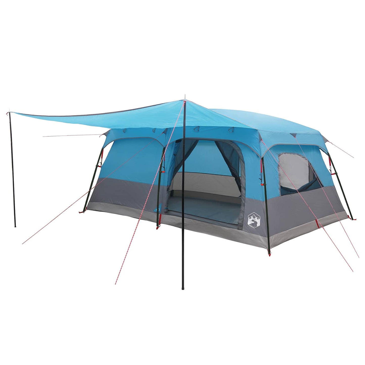 vidaXL Family Tent Blue 500 x 400 x 230 cm Polyester and Steel