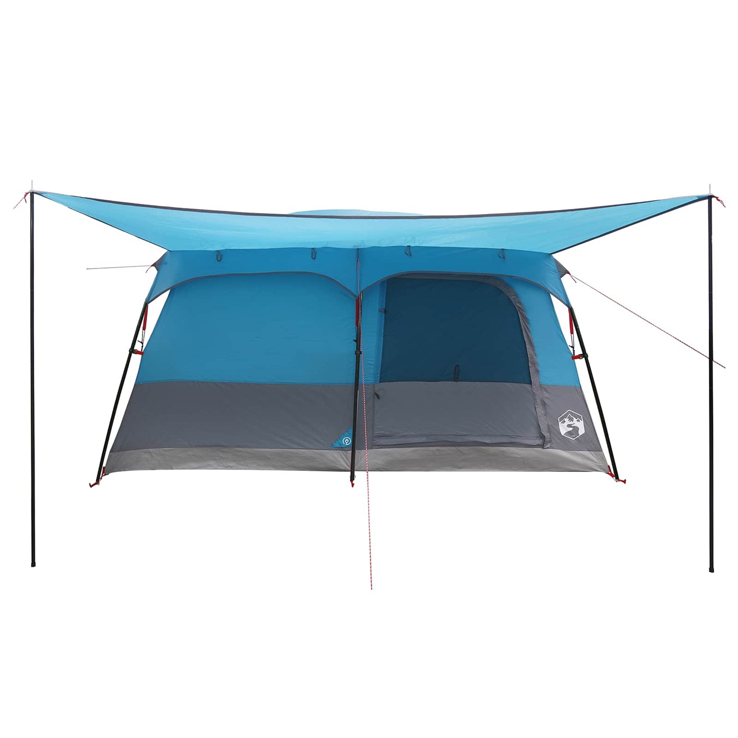 vidaXL Family Tent Blue 500 x 400 x 230 cm Polyester and Steel