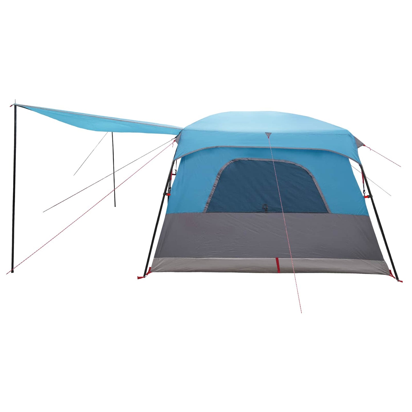 vidaXL Family Tent Blue 500 x 400 x 230 cm Polyester and Steel