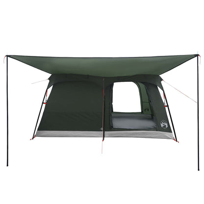 vidaXL Family Tent Army Green 500 x 400 x 230 cm Polyester and Steel