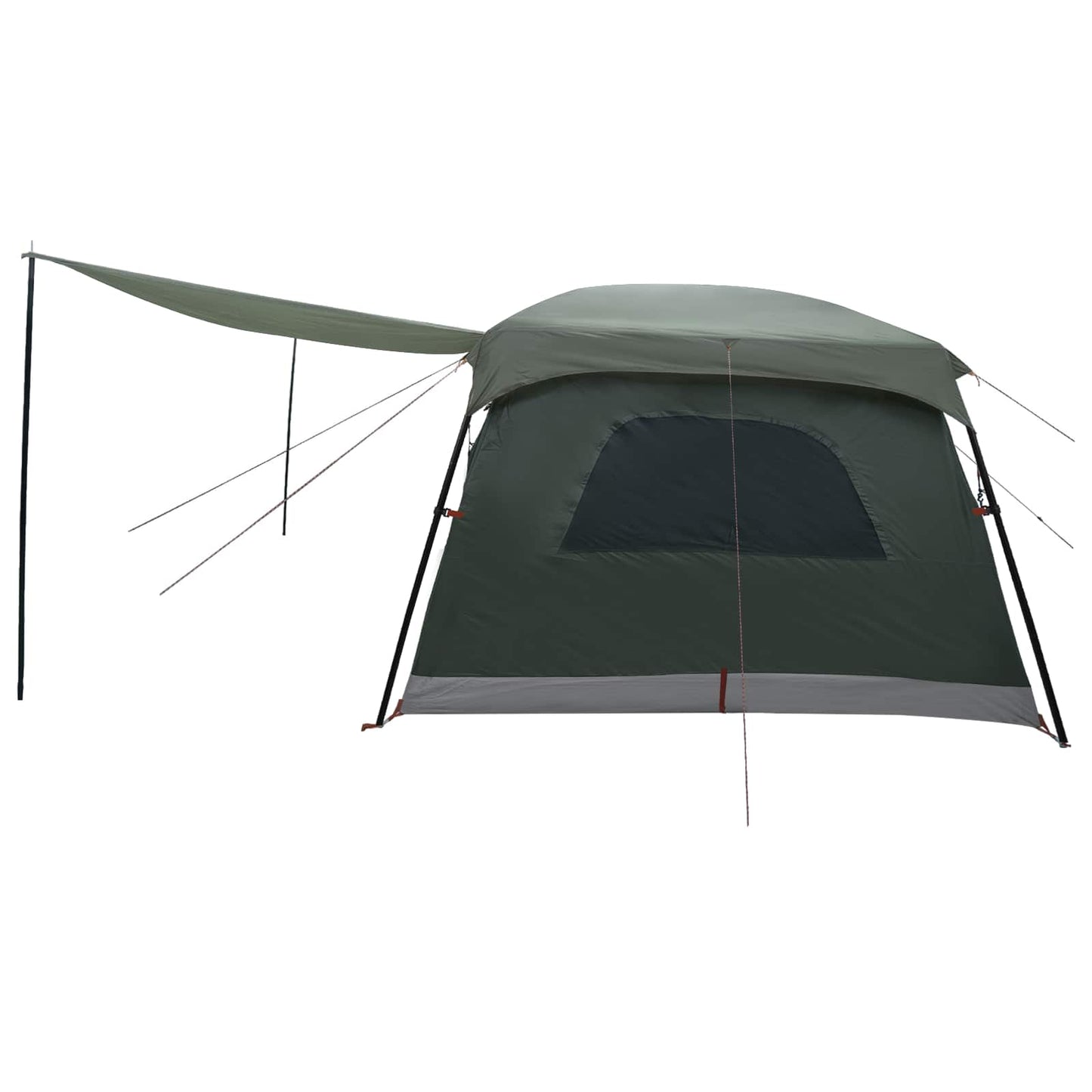 vidaXL Family Tent Army Green 500 x 400 x 230 cm Polyester and Steel