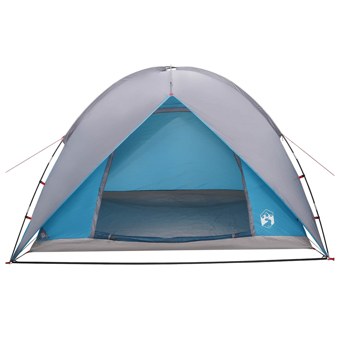 vidaXL Camping Tent with Rainfly Water-resistant Dome Blue