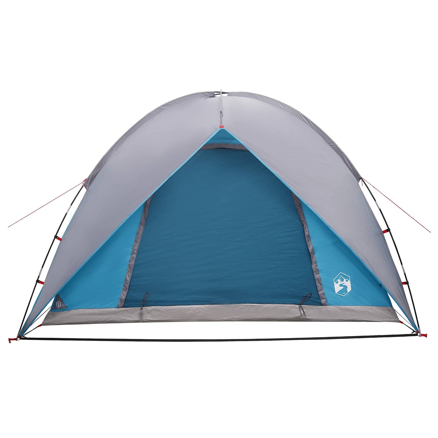 vidaXL Camping Tent with Rainfly Water-resistant Dome Blue