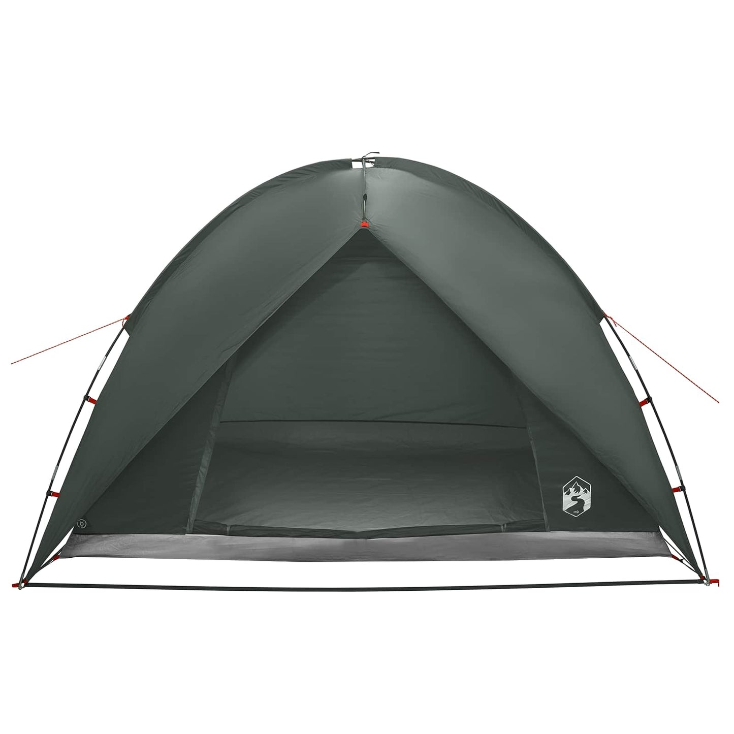 vidaXL Camping Tent with Rainfly Water-resistant Dome Army Green
