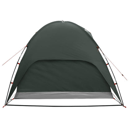 vidaXL Camping Tent with Rainfly Water-resistant Dome Army Green