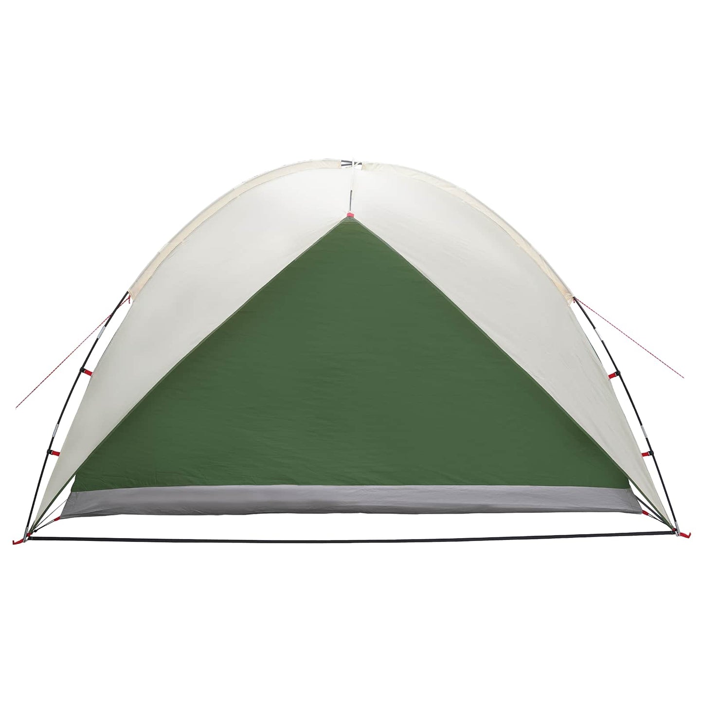 vidaXL Camping Tent with Rainfly Water-resistant Dome Green 4-Person