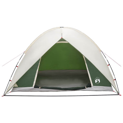 vidaXL Camping Tent with Rainfly Water-resistant Dome Green 4-Person