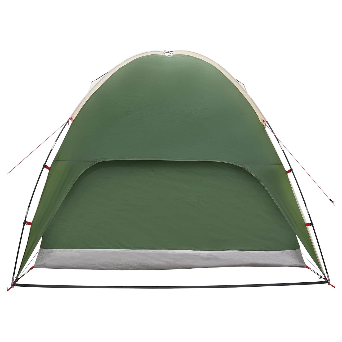 vidaXL Camping Tent with Rainfly Water-resistant Dome Green 4-Person