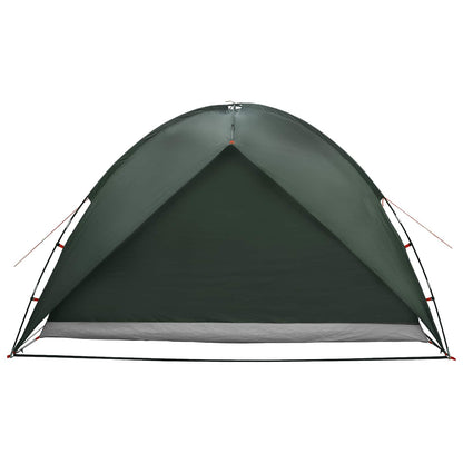 vidaXL Camping Tent with Rainfly Water-resistant Dome Army Green