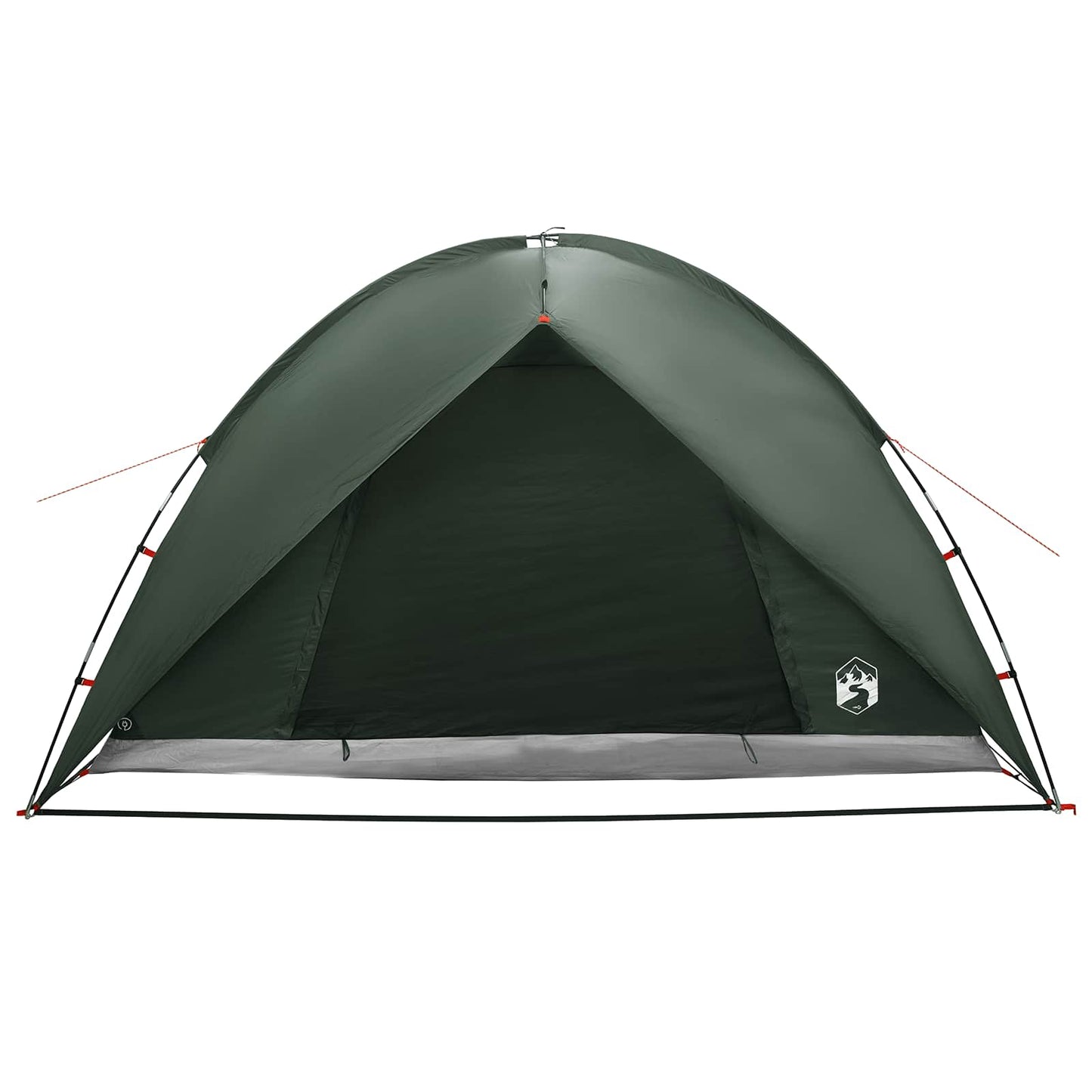 vidaXL Camping Tent with Rainfly Water-resistant Dome Army Green