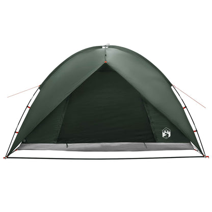vidaXL Camping Tent with Rainfly Water-resistant Dome Army Green