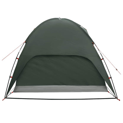 vidaXL Camping Tent with Rainfly Water-resistant Dome Army Green
