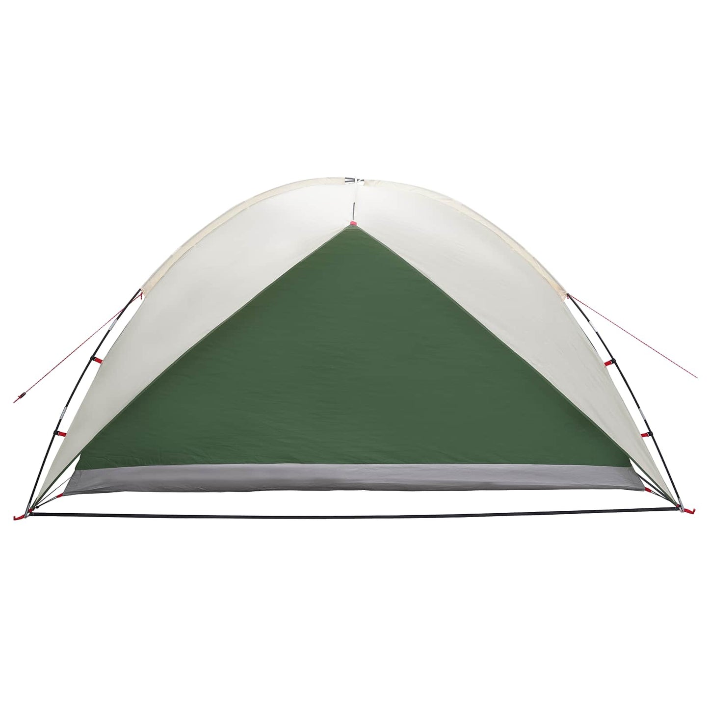 vidaXL Camping Tent with Rainfly Water-resistant Dome Green
