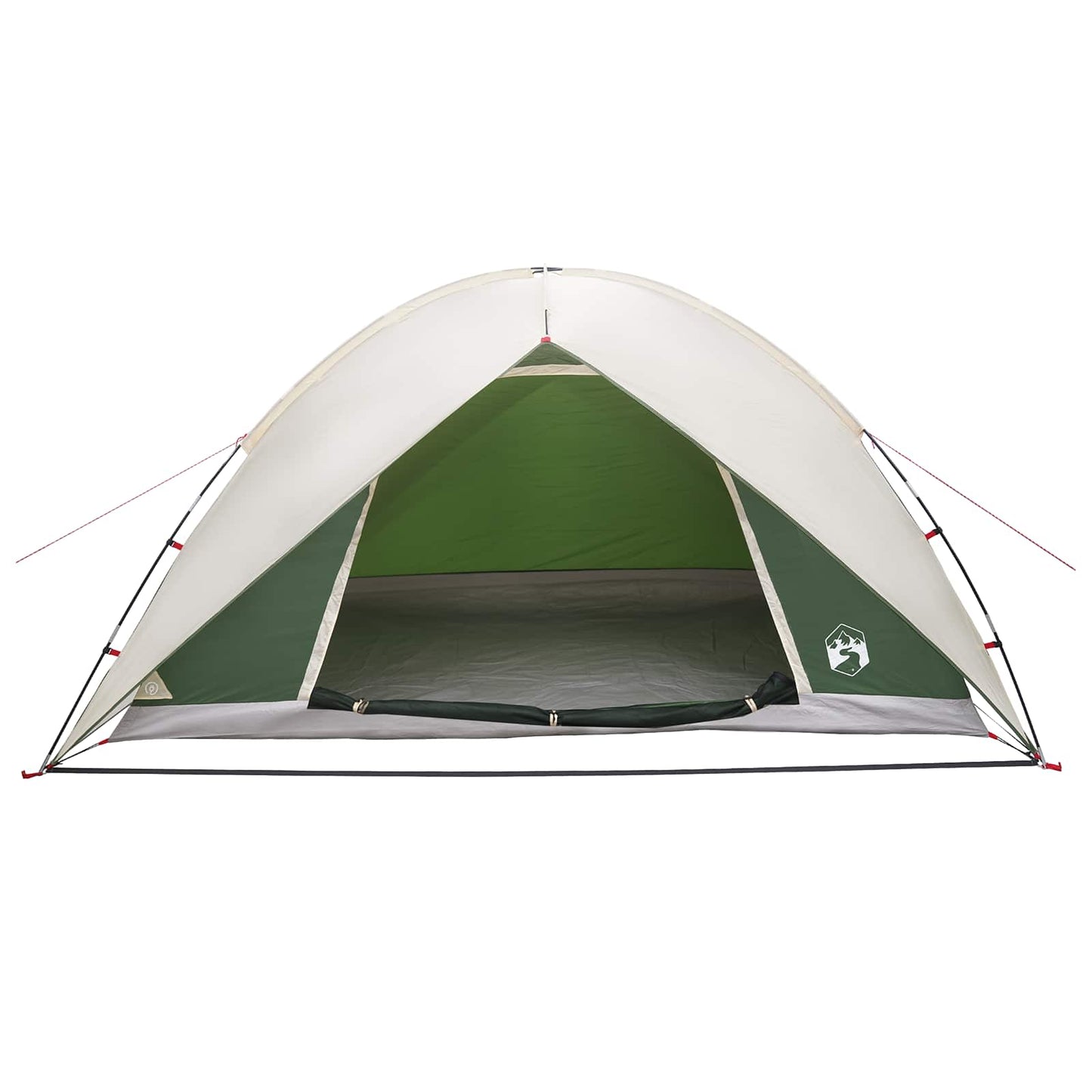 vidaXL Camping Tent with Rainfly Water-resistant Dome Green