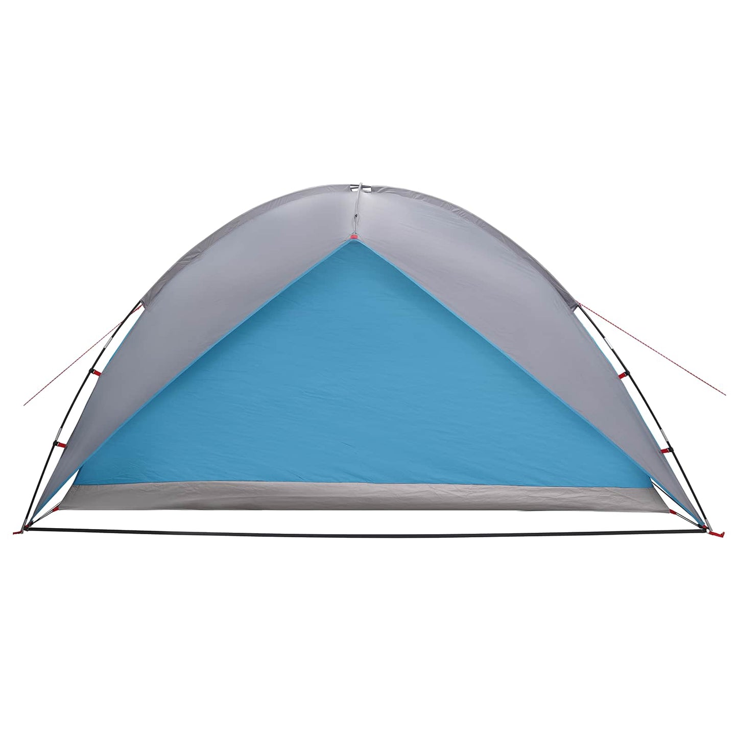 vidaXL Camping Tent with Rainfly Water-resistant Dome Blue