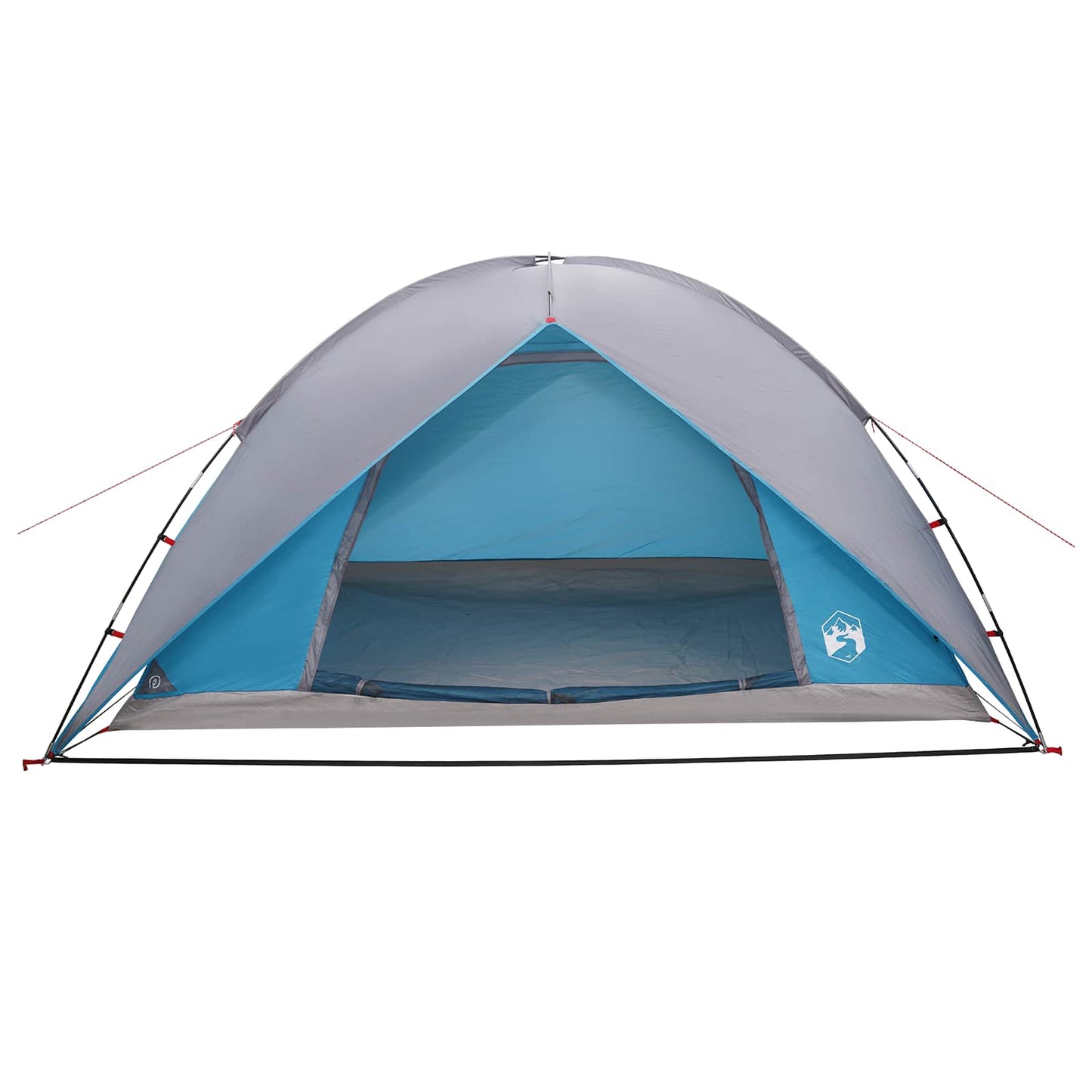 vidaXL Camping Tent with Rainfly Water-resistant Dome Blue