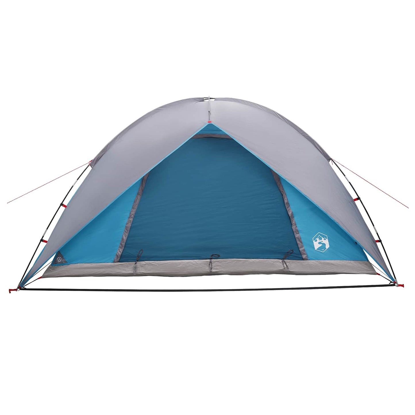 vidaXL Camping Tent with Rainfly Water-resistant Dome Blue