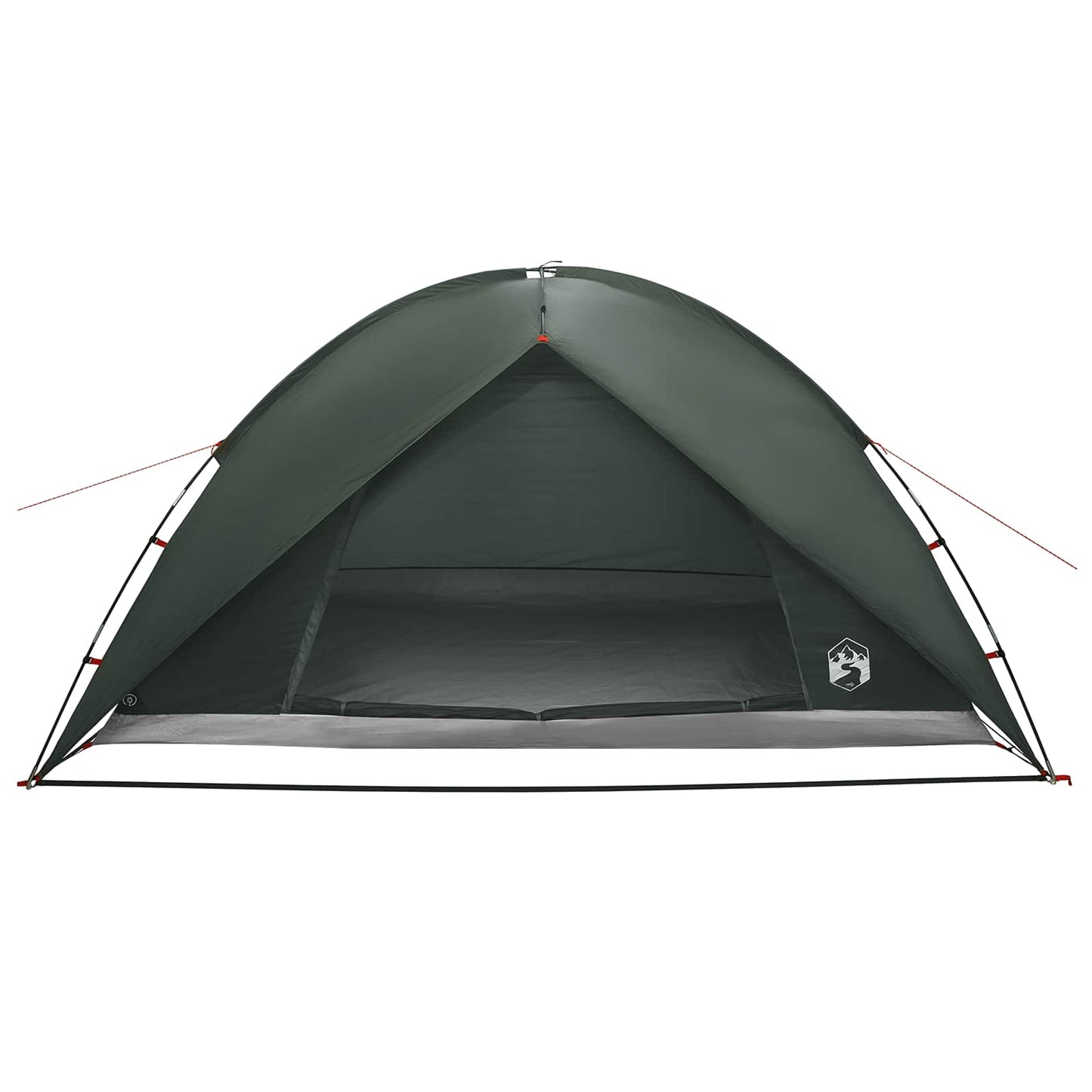 vidaXL Camping Tent with Rainfly Water-resistant Dome Army Green