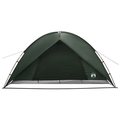 vidaXL Camping Tent with Rainfly Water-resistant Dome Army Green