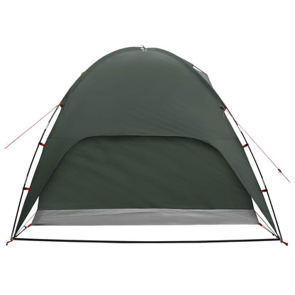 vidaXL Camping Tent with Rainfly Water-resistant Dome Army Green