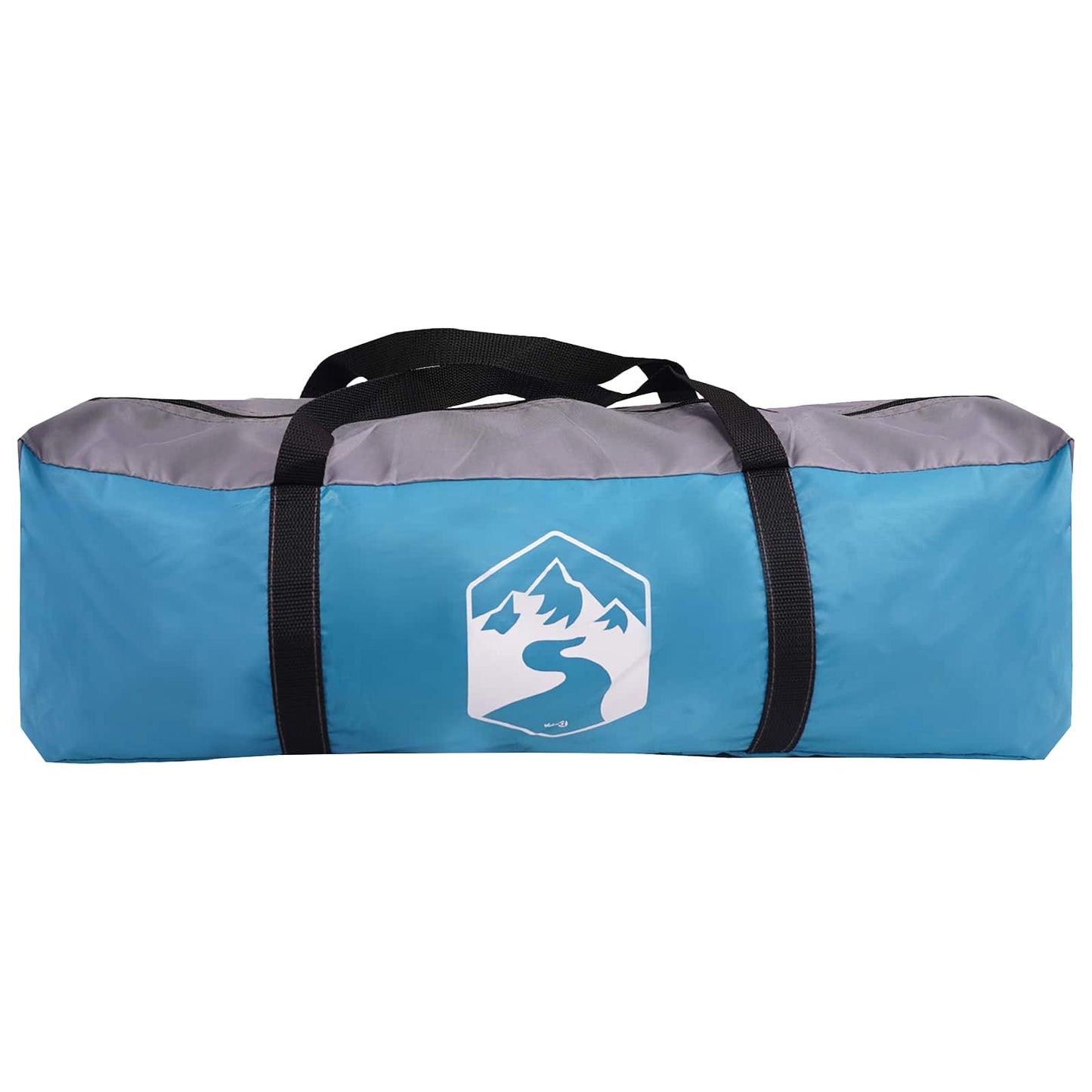vidaXL Car Tent Blue 3-Person Polyester and Steel