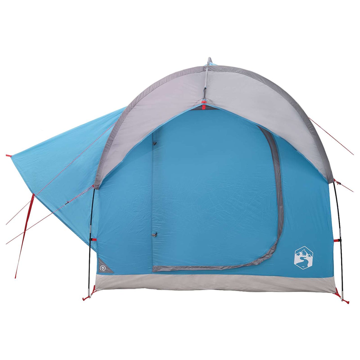 vidaXL Car Tent Blue 3-Person Polyester and Steel