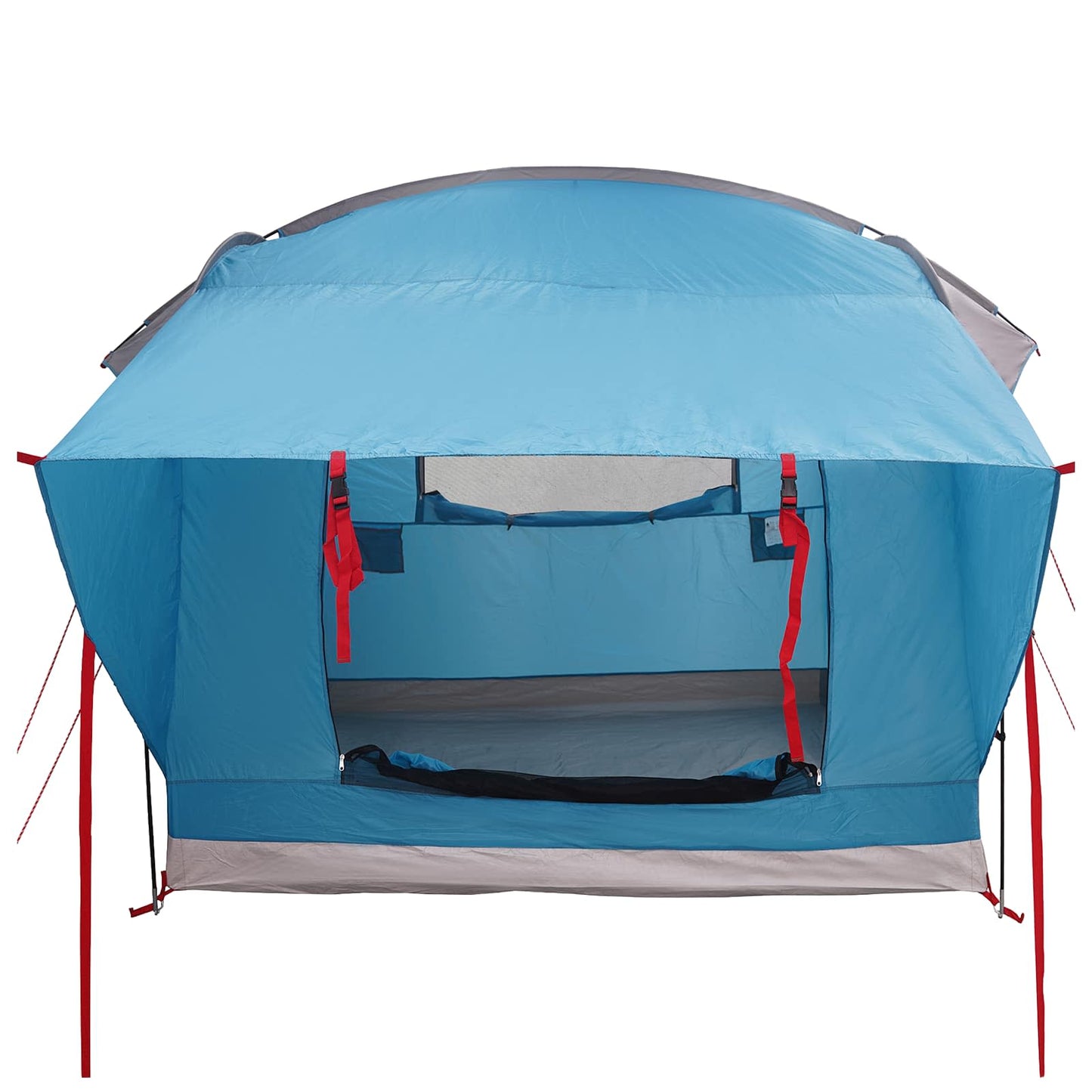 vidaXL Car Tent Blue 3-Person Polyester and Steel