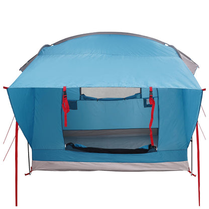 vidaXL Car Tent Blue 3-Person Polyester and Steel