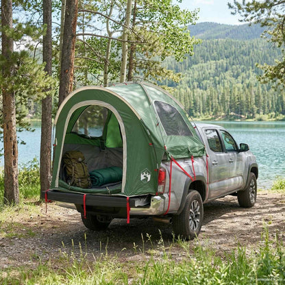 vidaXL Car Tent with Roof Green 200 x 170 x 170 cm Polyester and Steel