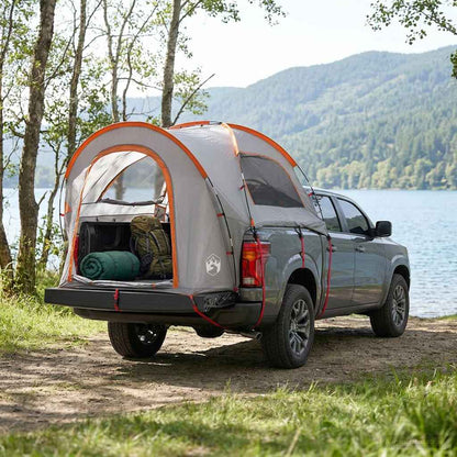vidaXL Car Tent Grey and Orange 200 x 170 x 170 cm Polyester and Steel