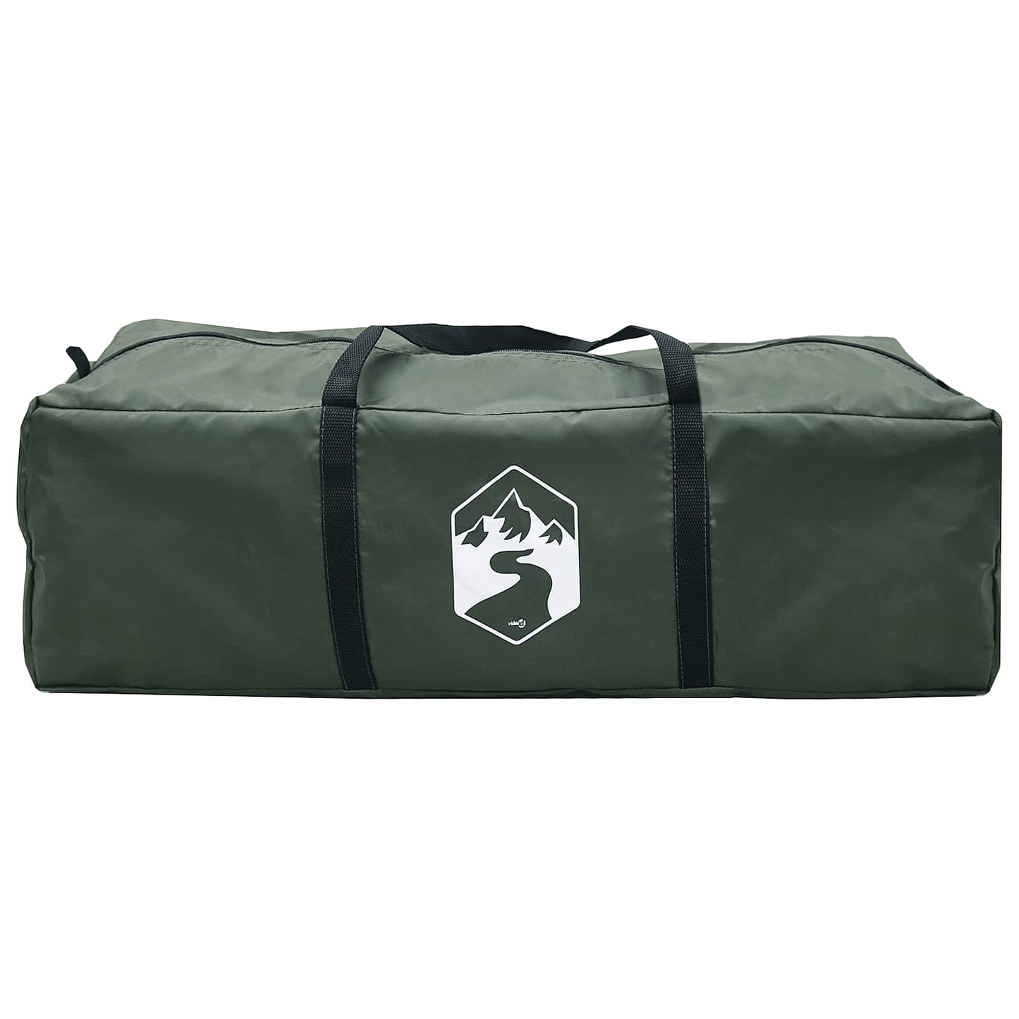vidaXL Car Tent 200 x 170 x 170 cm Army Green Polyester and Steel