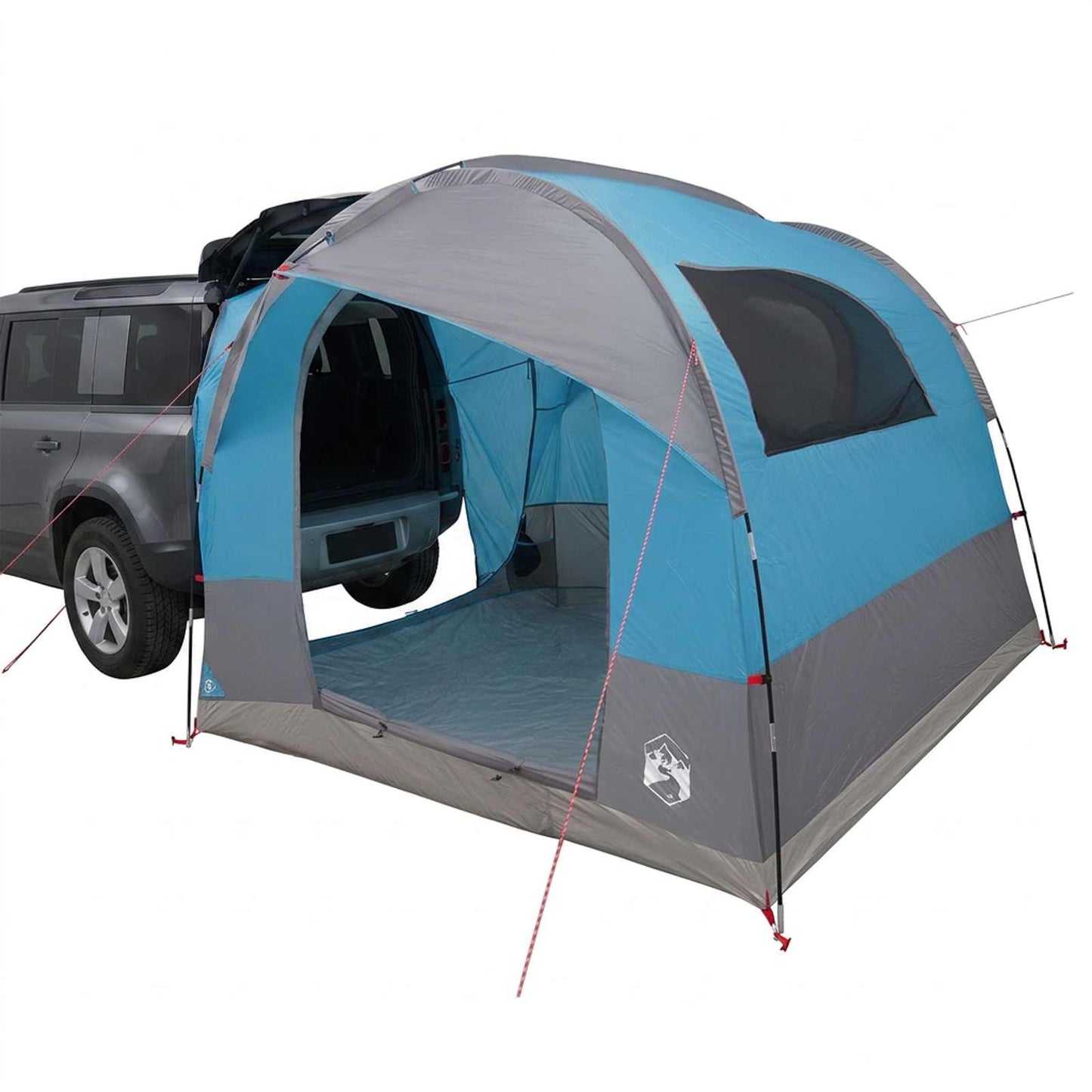 vidaXL Tailgate Tent with Rainfly Water-resistant 4-Person Blue