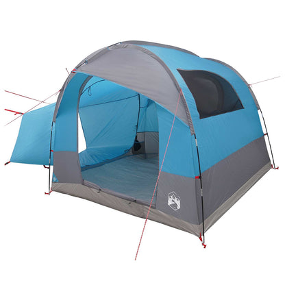 vidaXL Tailgate Tent with Rainfly Water-resistant 4-Person Blue