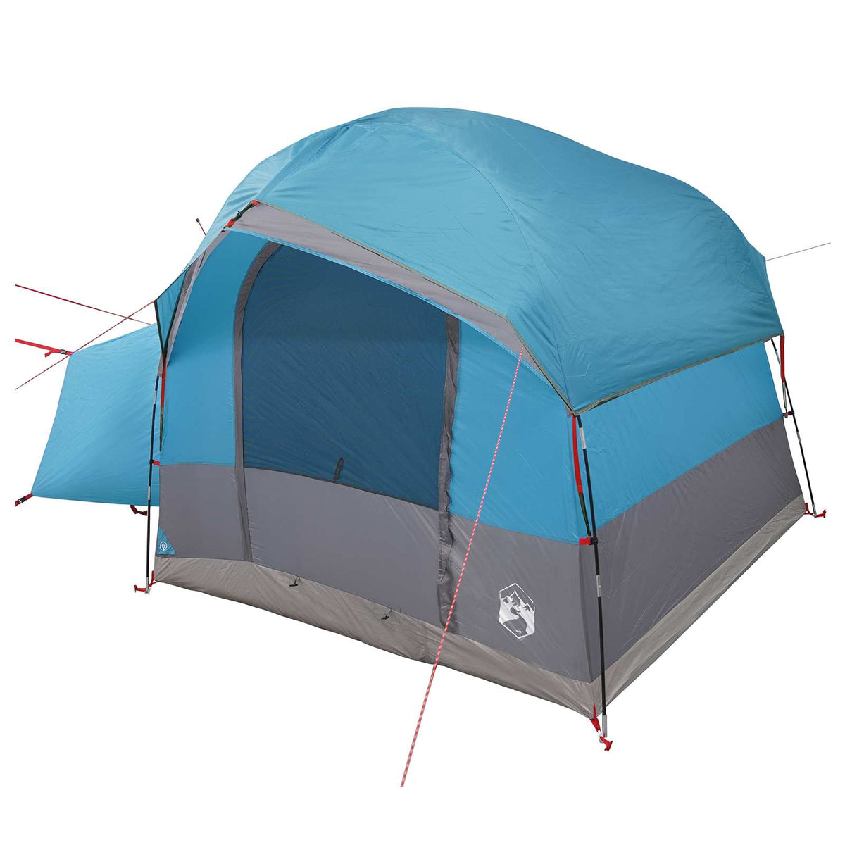 vidaXL Tailgate Tent with Rainfly Water-resistant 4-Person Blue