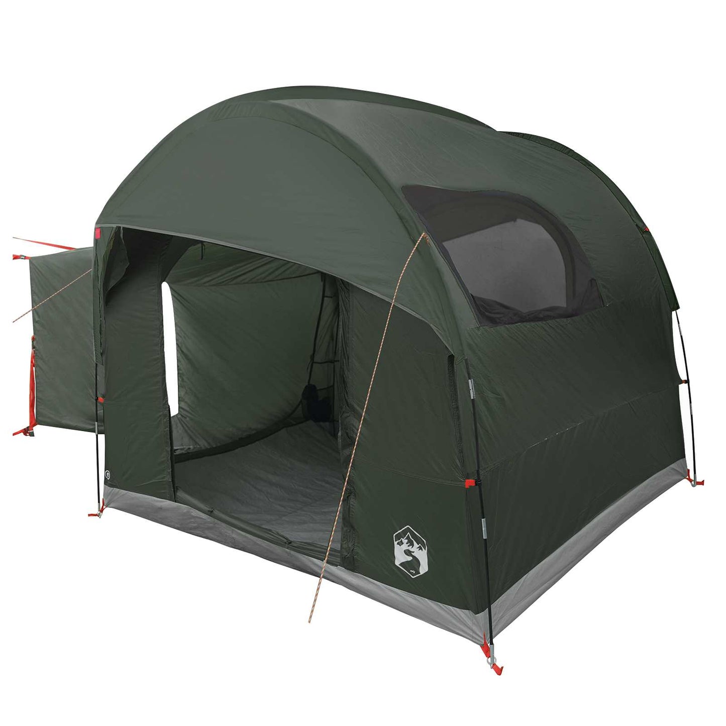 vidaXL Tailgate Tent with Rainfly Water-resistant Army Green