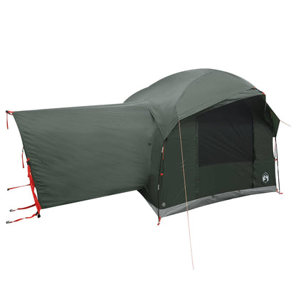 vidaXL Tailgate Tent with Rainfly Water-resistant Army Green
