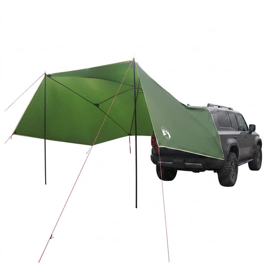 vidaXL Car Tent 308 x 215 x 220 cm Green Polyester and Steel