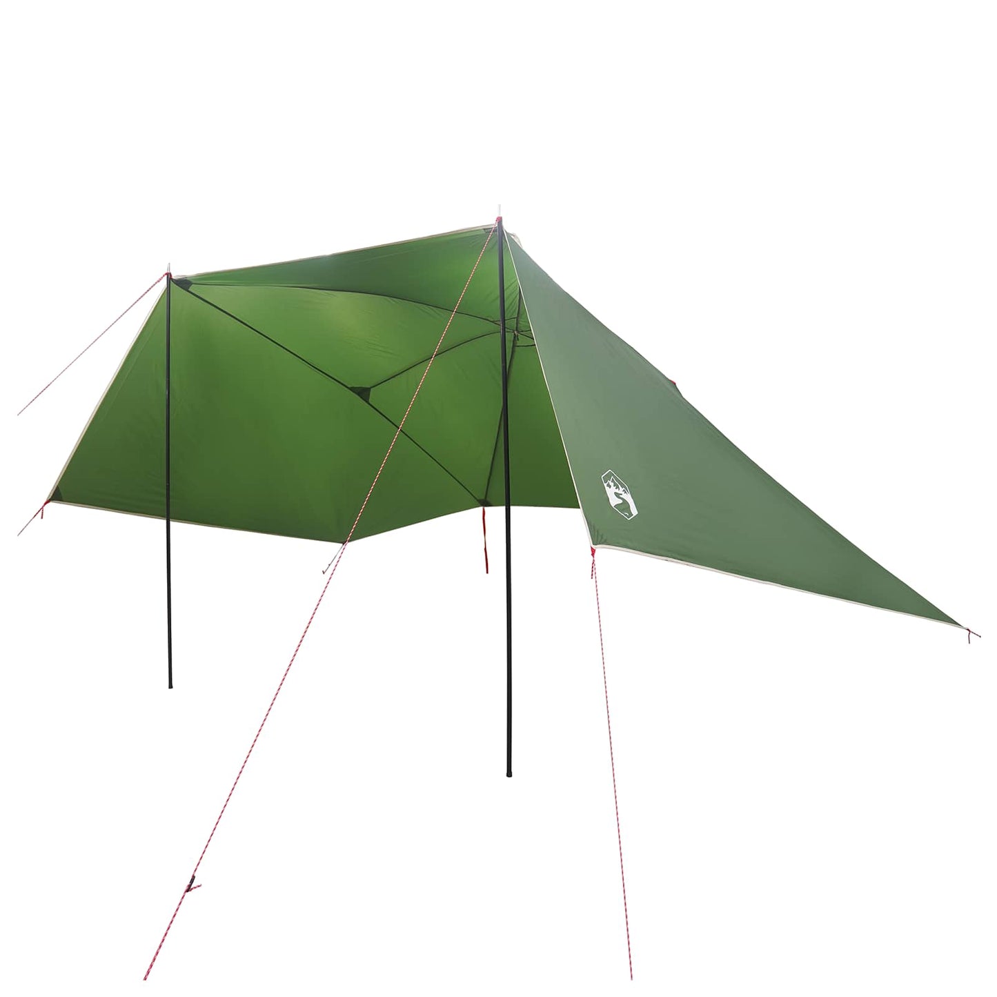 vidaXL Car Tent with Roof Green 308 x 215 x 220 cm Polyester and Steel