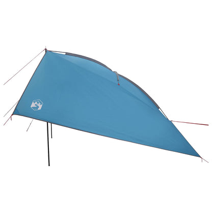 vidaXL Car Tent with Roof Blue 308 x 215 x 220 cm Polyester and Steel