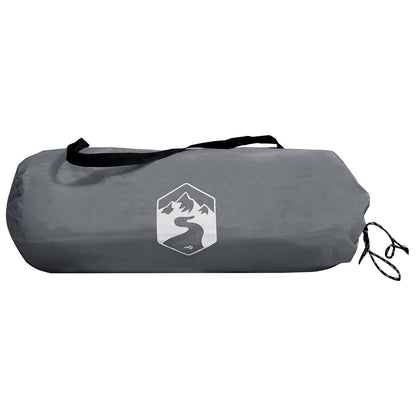 vidaXL Car Tent Grey and Orange 308 x 215 x 220 cm Polyester and Steel