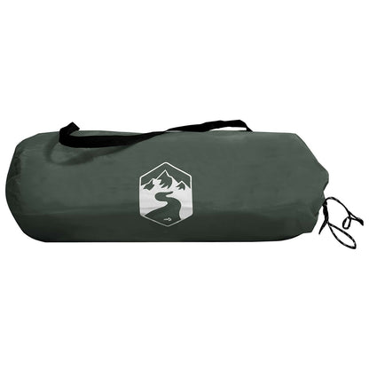 vidaXL Car Tent 308 x 215 x 220 cm Army Green Polyester and Steel