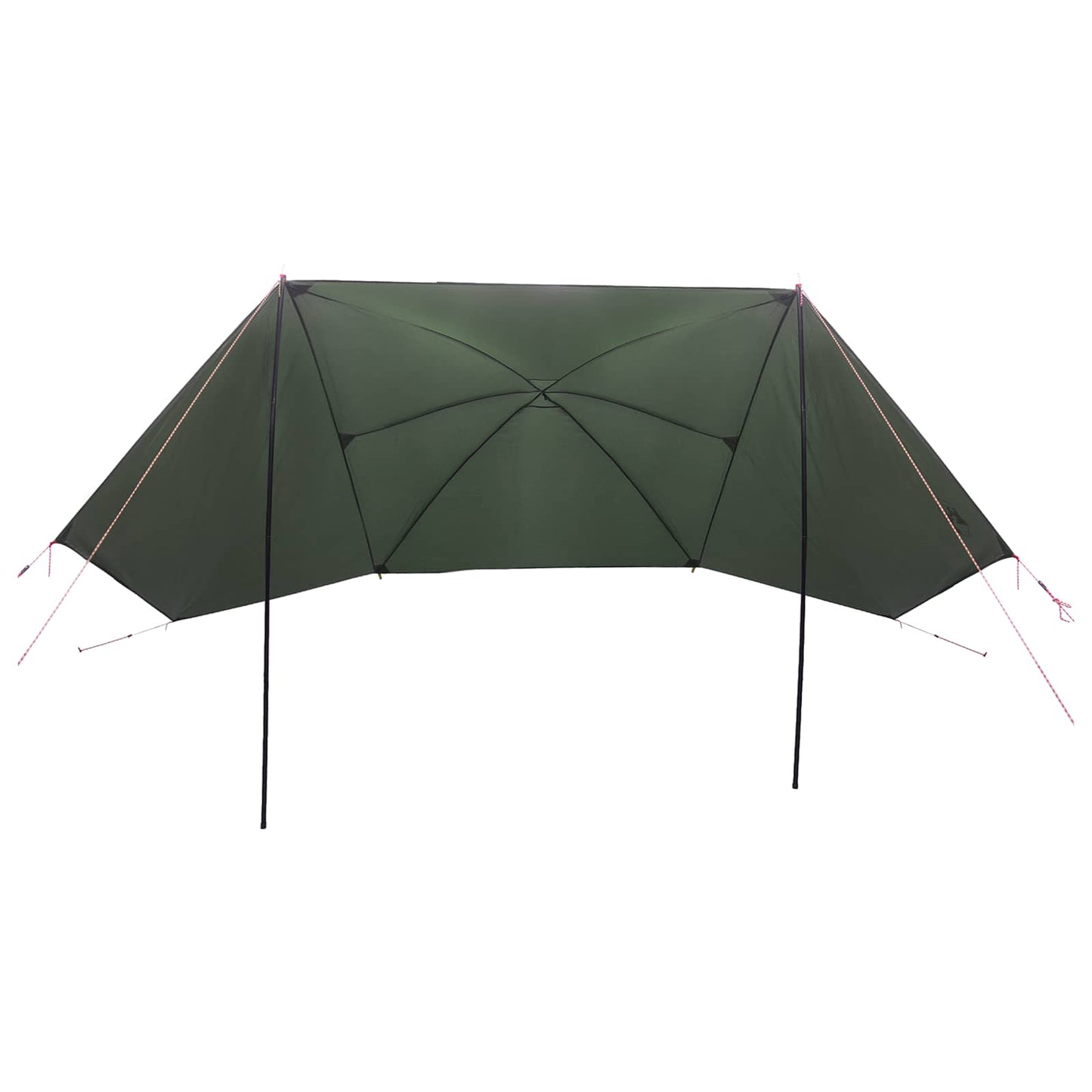 vidaXL Car Tent Army Green 308 x 215 x 220 cm Polyester and Steel